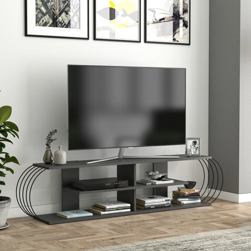 Fernsehtisch Robertsfors 180/172/160cm in versch. Farben [en.casa]